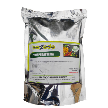 Phosphobacteria- (500 Grams & 5 Kg Pack) - Organic Bio Fertilizer