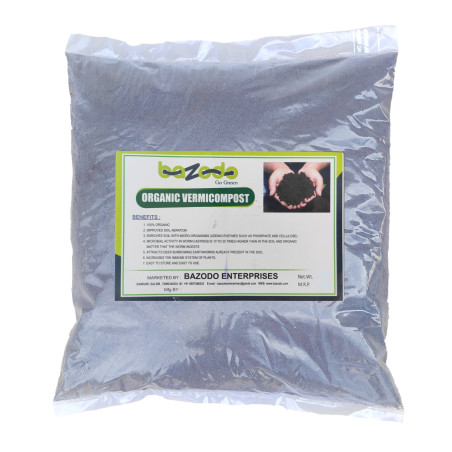 Vermicompost 5kg pack for Home garden plants