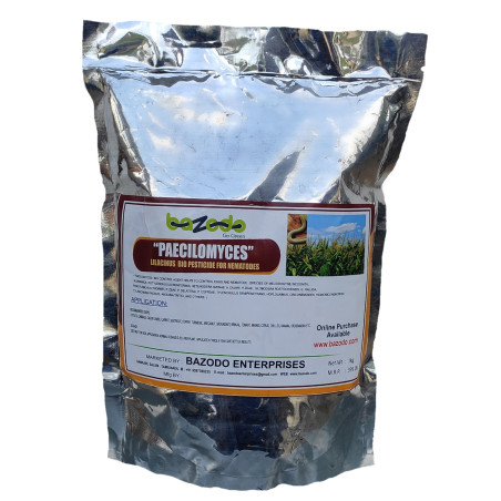 PAECILOMYCES Lilacinus  Bio Pesticide for NEMATODES - 1Kg Pack