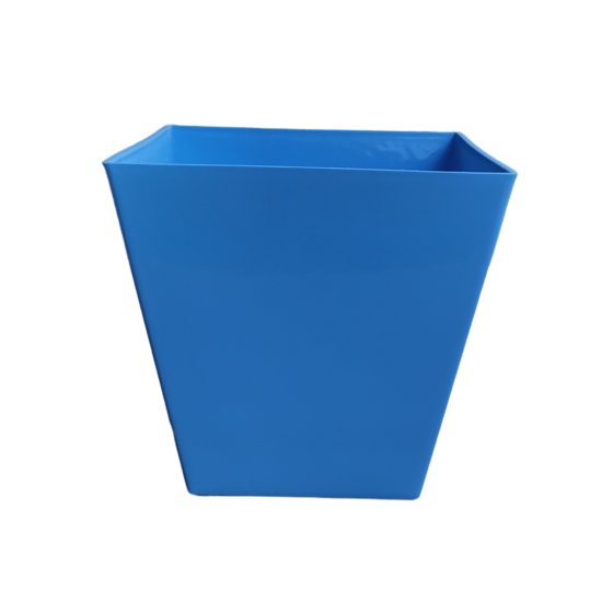 Square Window Flower Pot -Blue Colour