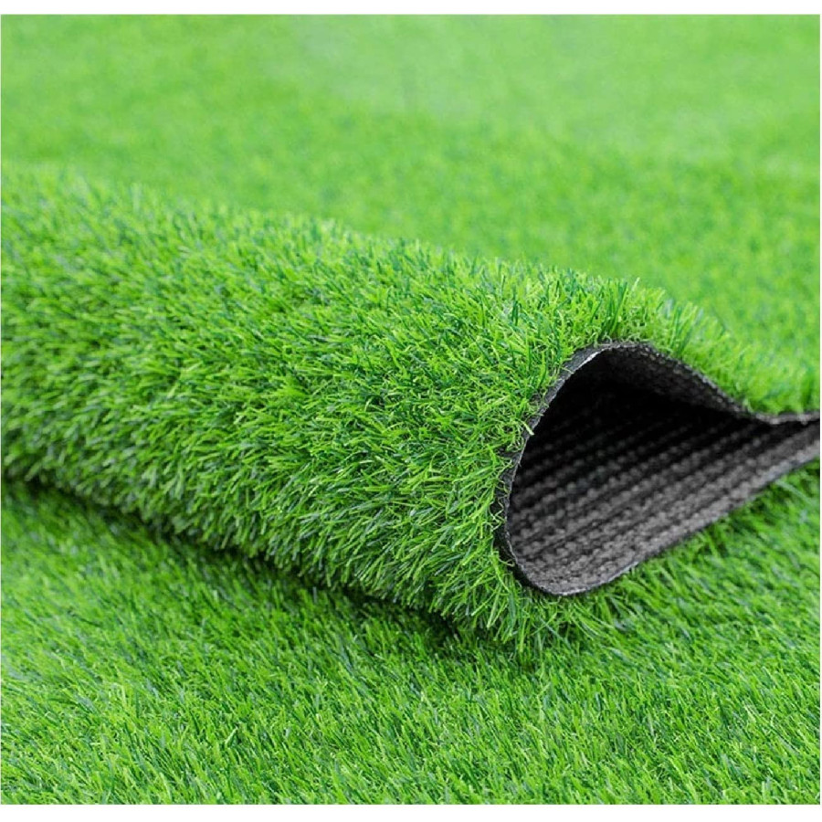 Artificial Grass Mat / Carpet - 35 MM Thickness - Balcony ,Terrace Garden, Outdoor Purpose - Width - 6.5 Feet , Length - Customi