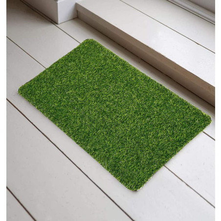 Artificial Grass Mat - Door Mat/Floor Mat ( 24 x 18 Inches ) - 35MM Thickness