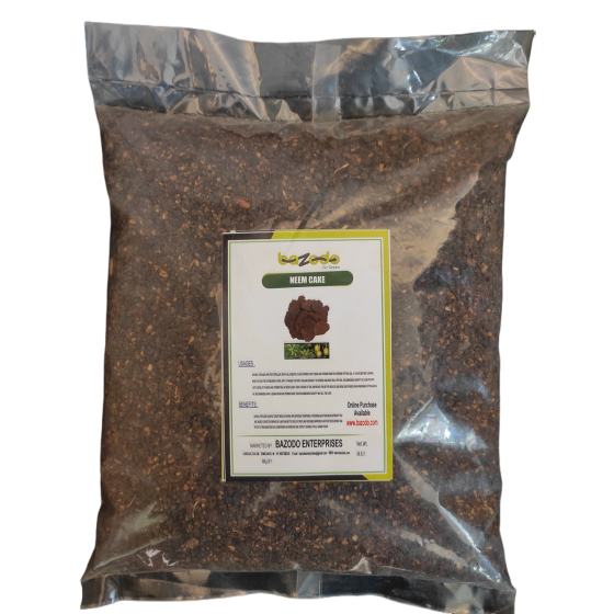 Neem Cake Powder - 1Kg - Organic Fertilizer and Pest Repellent for Plants