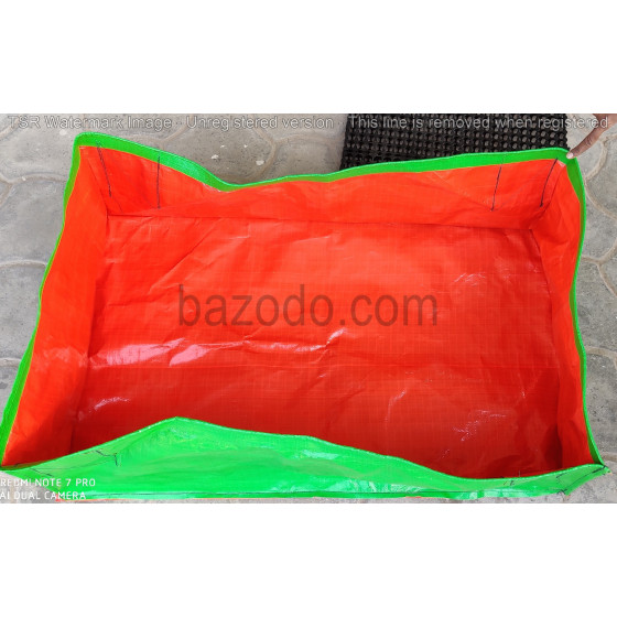 Bazodo - HDPE Grow Bag 36 x 24 x 12 inch ( 3 x 2 x 1 feet ) - Rectangular
