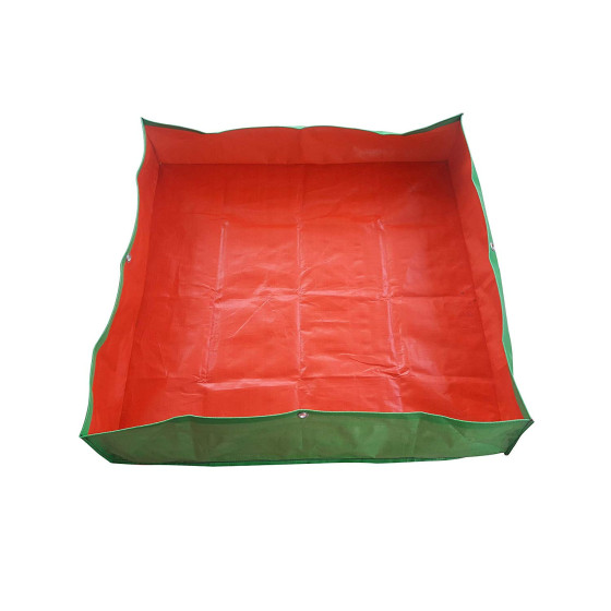 Bazodo - HDPE Grow Bag 36 x 36 x 12 inch ( 3 x 3 x 1 feet ) - Rectangular