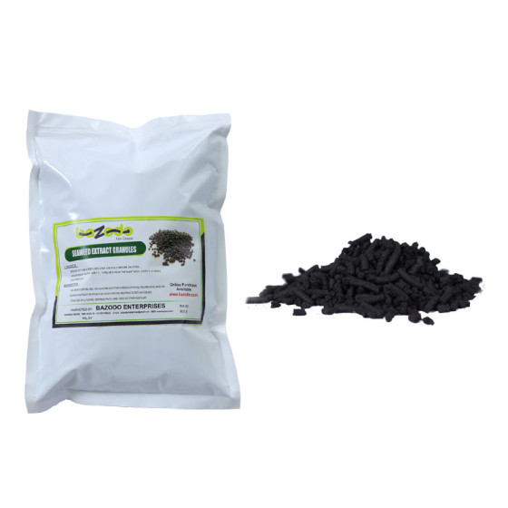 Seaweed Granules - (1kg)for Instant Plant Growth-Bazodo