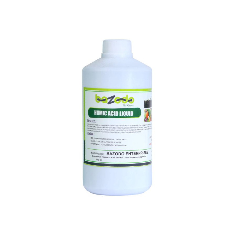 Humic Acid - (250 ml to 1 Litre) for Plant Instant Growth - Home Garden