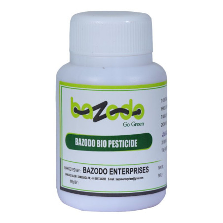 Bio Pesticide - 100 ml Pest repellent - Control Aphids, Mealybugs, Powdery Mildew, Mites - Bazodo