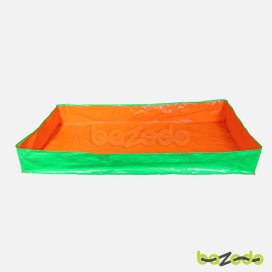 10 x 4 x 1.5 feet - Rectangular Grow bag - Big Size bed for Multi plants Cultivation in Terrace - Bazodo