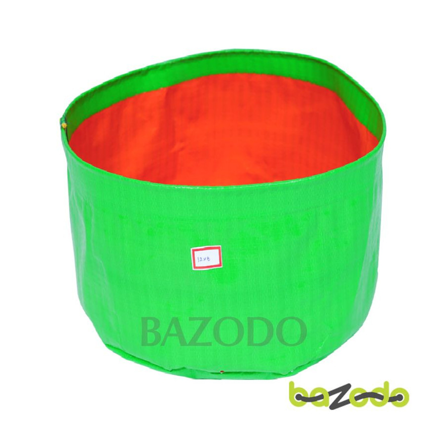 Bazodo HDPE Grow Bag 12 x 06 inch ( 1 x 0.5 feet ) - Round