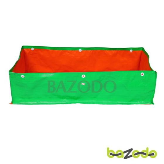 Bazodo - HDPE Grow Bag 48 x 24 x 12 inch ( 4 x 2 x 1 feet ) - Rectangular