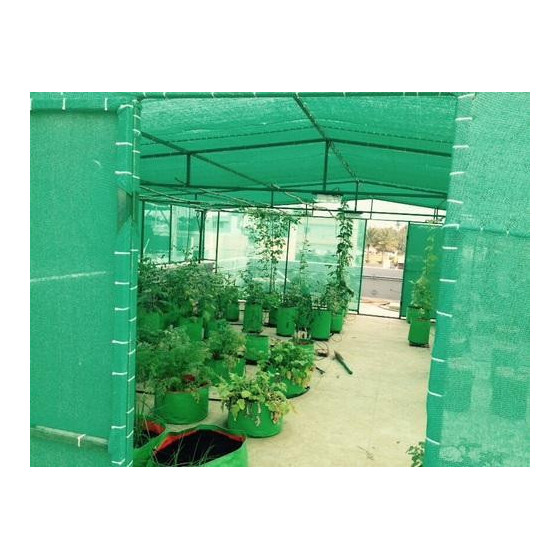 Bazodo Home Garden Shade net 50% - Customized (Width- 3 Meter and Length Optional)